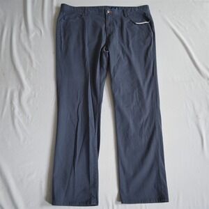 Stitchs‎ Britches 40x32 Blue 5 Pocket Cotton Stretch Slim Mens Golf Chino Pants